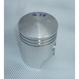 PÍST PRAVÝ - 350ccm - 58,00 - (0 VÝBRUS) - (ČEP 16mm,KROUŽEK 2,0mm) - ČESKÁ VÝROBA ALMET